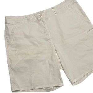 Tommy Bahama Relax White Bermuda Shorts Size 16